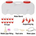 thumbnail image 3 of Automatic Chicken Waterer with 10 Drinking Cup,Easy Disassembly and Cleaning Water Dispenser,for Chickens Ducks and Geese, 3 of 16