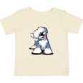thumbnail image 3 of Inktastic Old English Sheepdog Boys or Girls Baby T-Shirt, 3 of 5