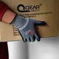 thumbnail image 3 of Qear General Purpose Work Safety Gloves, 3 Pairs, Nitrile Rubber, Abrasion Resistant, Small, 3 of 7