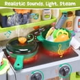 thumbnail image 3 of Set de cocina HOLYFUN Kids con sonidos, luces y agua verde, 3 of 9