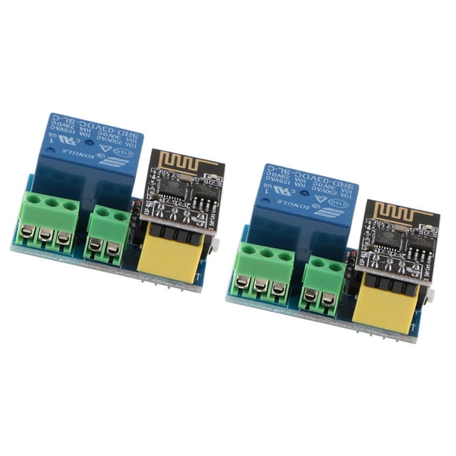 Módulo de Relé Wifi Esp8266 Cola 2 Piezas Relay Module Remoto Del Ventilador de La Lámpara de lámpara para hogar