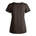 thumbnail image 5 of gakvbuo Womens Tops!Women Casual Short Sleeve Flared Sleeves V-Neck Solid Loose T-Shirt Blouse Tops, 5 of 8