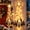 2pcs, variant on Bethlehem Star of Faith Lighted Nativity Wall Decor,Religious Jesus Manger Scene, 3D Gold Holy Village Decor with LED Lights for Indoor
