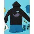 thumbnail image 3 of Whale And Water Hoodie Juniors -Image by Shutterstock,  x-Large, 3 of 4
