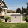 thumbnail image 4 of Lifetime Horizontal Storage Shed (75 Cubic Feet), 4 of 5