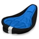 thumbnail image 3 of Cojín para bicicleta de montaña, piñón fijo, cojín grande grueso, cojín de algodón, almohadilla de absorción, accesorios para bicicleta, color azul Yuarrent VI001673-02, 3 of 6