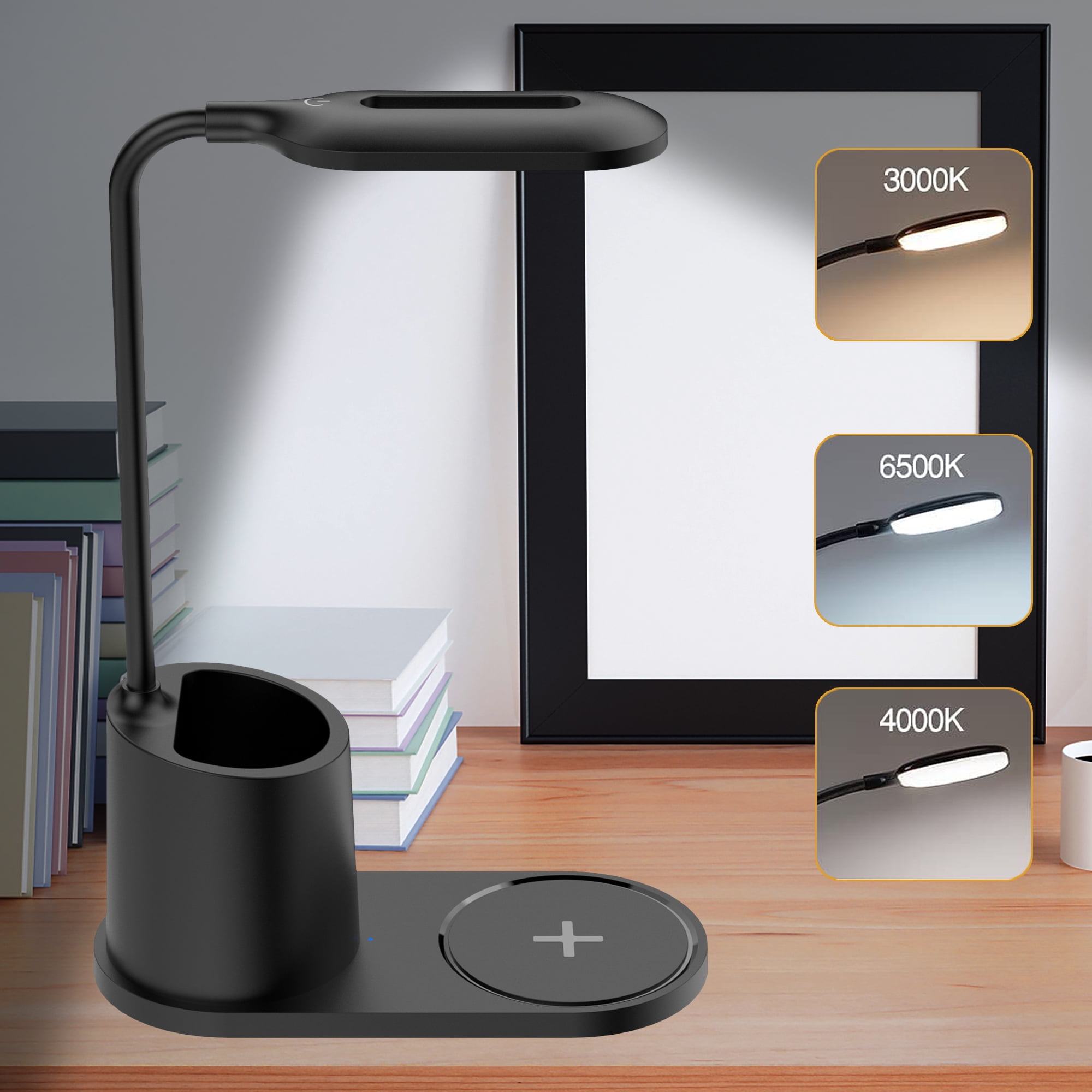 UUGEE Small Led Desk Lamp for an Office in Home with USB Port and