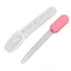 thumbnail image 4 of Cuchara gotero para medicamentos líquidos para bebés, de silicona de grado alimenticio, con escala transparente, kit dispensador de medicamentos orales para niños pequeños, color rosa, 4 of 14