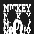 thumbnail image 3 of Disney - Mickey Mouse - Repeated Mickey - Women's Short Sleeve Graphic T-Shirt, 3 of 5