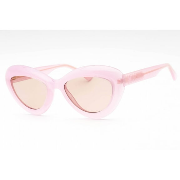 Moschino MOS163/S 035J U1 Women's Pink Plastic Full Rim Sunglasses