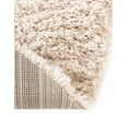 thumbnail image 7 of Unique Loom Infinity Shag Collection Area Rug - Jinko (6' 1" Round Linen), 7 of 7