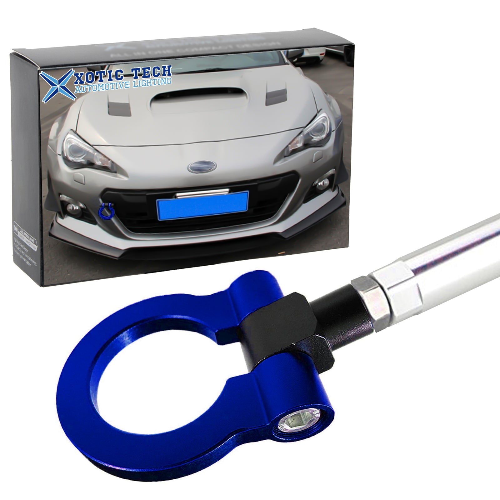 Xotic Tech JDM Sport Track Racing Style CNC Aluminum Screwon Tow Hook Front Rear Bumper