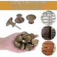 thumbnail image 2 of Brass Door Knob - Set of 20 Vintage Brass Pulls for Cabinet Knobs, Drawer Handles, and Cupboard Doors, 2 of 4