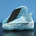 thumbnail image 3 of Zapatos de fútbol para hombre y adulto, calzado de tobillo alto, ultraligero, antideslizante, para entrenamiento deportivo, TF/FG, Unisex, 3 of 5