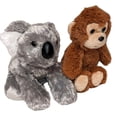 thumbnail image 2 of KOALA & MONKEY Mini Flopsie 8" Stuffed Animal Plush by Aurora, 2 of 2