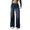 Dark Blue, variant on Womens High Waisted Straight Leg Jeans High Quality Casual Comfortable Stretchy Denim Office Daily Work Trousers Womens Straight Leg Jeans