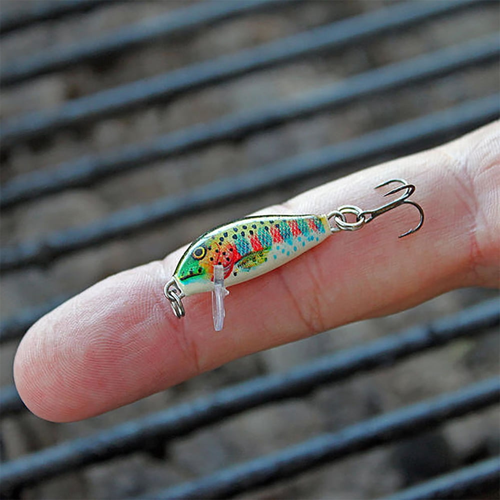 (2 pack) Rapala Jointed Shad Rap 04 Fishing Lure 1.5" 3/16oz Red Crawdad