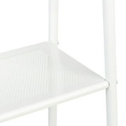 IRIS Clothes Rack with 4 Metal Shelves, Freestanding for Hanging Clothes, Easy to Assemble