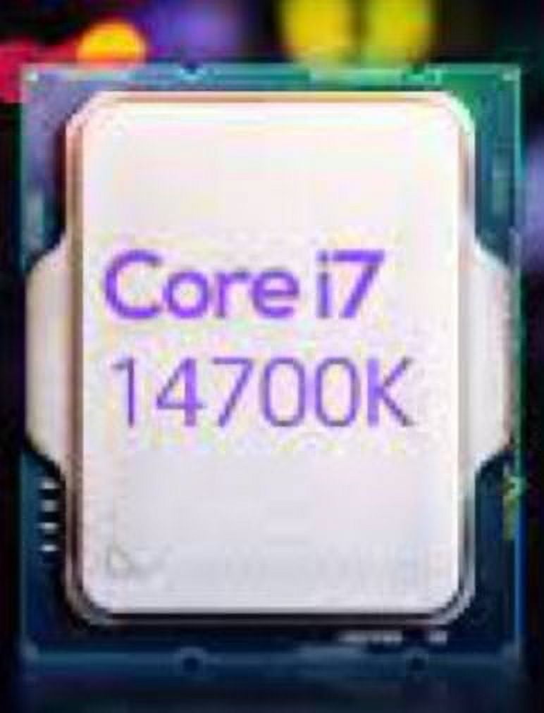 Intel® Core™ i7-14700K Desktop Processor 20 kärnor (8 P-cores + 12 e-cores)  upp till 5,6 GHz