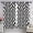 Black and White-1, variant on Rainbow Checkered Pattern Blackout Curtains,Triple Weaved Fabric,Thermal Insulated,Room Darkening,Grommet Top,2 Panels,42x84in(107x213cm)