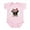 Petal Pink, variant on CafePress - Pug Body Suit - Baby Light Bodysuit, Size Newborn - 24 Months