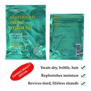 Hi-Pro-Pac Moroccan Mend Argan Oil Deep Repair Hair Masque - 1.75 oz ( 2 Pack )