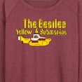 thumbnail image 3 of The Beatles - Yellow Submarine Logo - Women's Lightweight French Terry Long Sleeve Shirt, 3 of 6