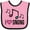 Pink and Black, variant on Inktastic Choir Singer Music I Love Singing Girls Baby Bib