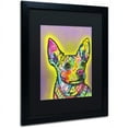 thumbnail image 2 of Trademark Fine Art "Listening" Canvas Art by Dean Russo, Black Matte, Black Frame, 2 of 4