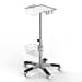 thumbnail image 3 of Mobile Rolling Cart for Ultrasound Imaging System Adjustable Height, Best for LCD Display Scanner., 3 of 5