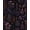 Purple, Pattern 2, variant on Design&I 6'x9' Washable Area Rug Snag-Free Purple Orange Mystical Garden Lantern Motif Enchanted Floral Crystal for Dining Room, Under Table, Office