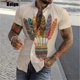 thumbnail image 3 of Camisa de playa de manga corta para hombre, estampado completo, con estampado de bádminton, para verano, informal, con personalidad, talla grande, 3 of 5