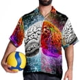 thumbnail image 4 of Mathematical Engineering Men's Printed Button Down Short Sleeve Casual Summer Beach Shirt - Unisex, 4 of 6
