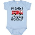 thumbnail image 3 of Inktastic Volunteer Firefighter Daddy Boys or Girls Baby Bodysuit, 3 of 5
