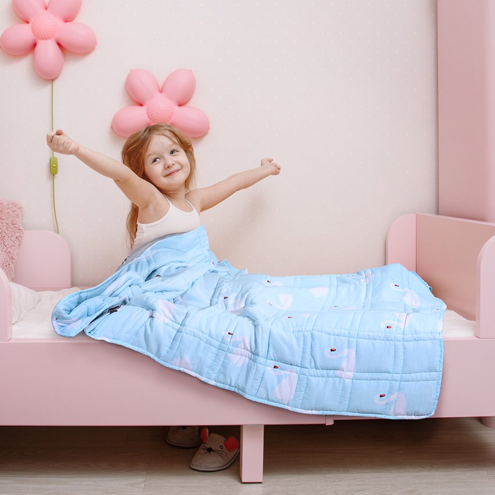 Kids Weighted Blanket without Cover | 07 lbs | 48"x60" | for a Child