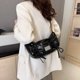thumbnail image 5 of Bolso Elegante JShteea para Las Axilas Con Lazo Y Correa Ajustable Mujer Negro, 5 of 9