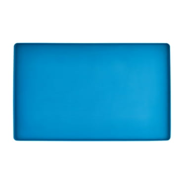 Vibrant Life Medium Silicone Pet Feeding Mat, Blue, 19" x 12"