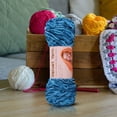 thumbnail image 4 of Xihbxyly Hilo de Crochet Tejido a Mano, Tacto Suave y Aterciopelado, Colores Brillantes, Fácil de Tejer, Perfecto para Suéteres, Gorros, Bufandas, Decoración Del Hogar, Regalos, Juego de 2 Ovillos, I, 4 of 5