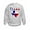 Ash Gray, variant on CafePress - Flag Map With Texas Kids Sweatshirt - Kids Sweatshirt, Youth Crew Neck Sweatshirt