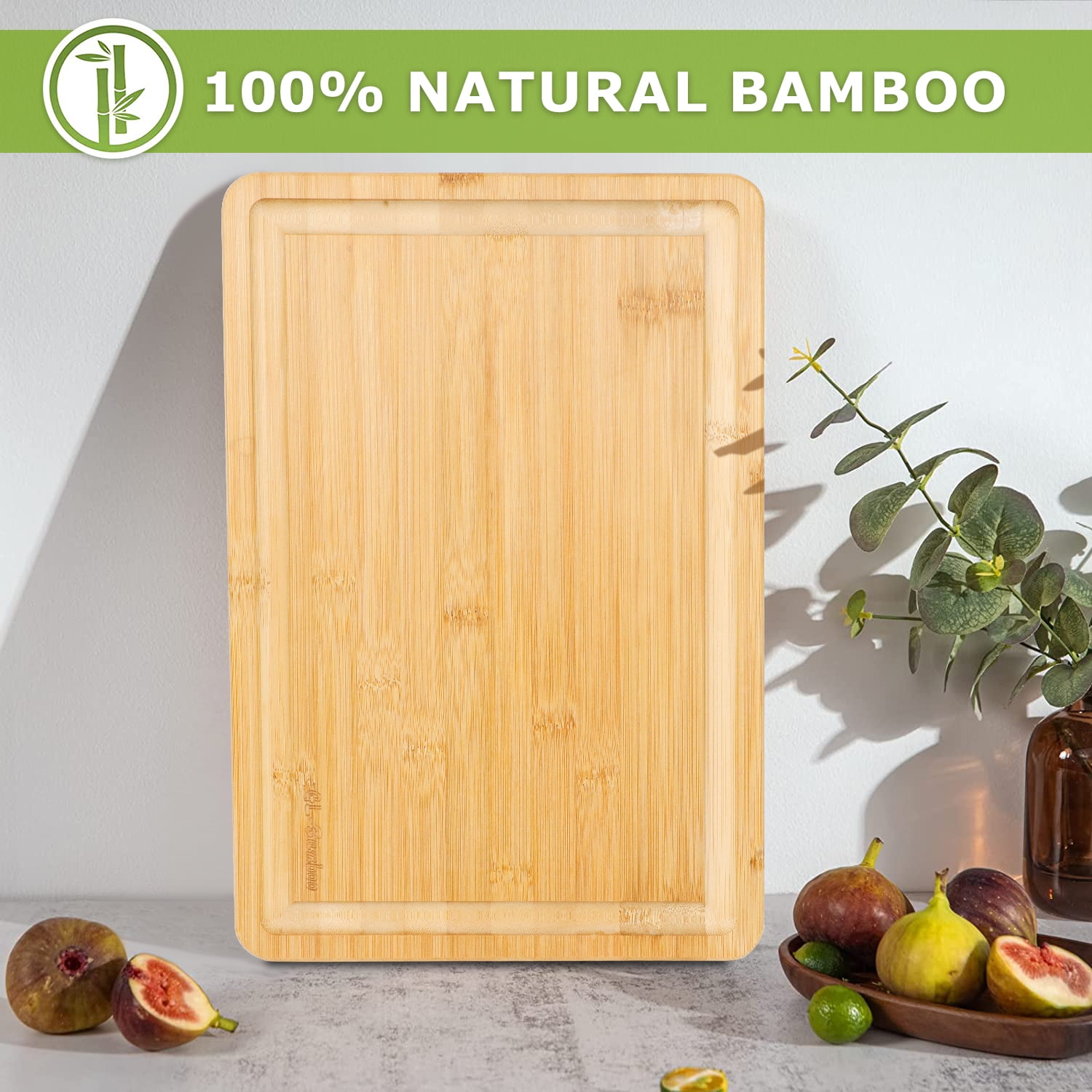 Smirly Large 13 x 17 Bamboo Cutting Board at Menards®