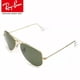 thumbnail image 2 of RB-Hip Hop-sunglasses Aviator Black Lenses Gold Frame RB3025 Women / Men New, 2 of 5