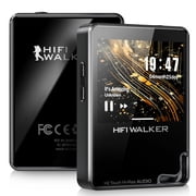 HIFI WALKER H2 Touch 64GB Hi-Res DAC MP3 Player with Bluetooth 5.2 & Touch screen,Black