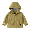 thumbnail image 2 of XQYLOS Veste de Randonnée Imperméable pour Enfants avec Multi-Poches, Imperméable à Capuche pour Aventures en Plein Air, Garçons Filles Coupe-Vent Cargo, 2 of 8