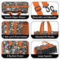 thumbnail image 3 of Teacher Tote Bag,Pioneer Flower Floral Print Pattern Teacher Utility Tote Bag,Large Work Tote Bags for Women with Multiple Pockets,Top Zipper Closure,13.8x10.6x6.7 Inch, 3 of 5