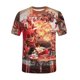 thumbnail image 4 of Hazbin Hotel Camiseta Manga Corta Cuello Redondo Estampada Moda Casual Mujer Dorado/XL, 4 of 5