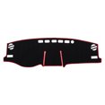 thumbnail image 1 of Cubierta para salpicadero de coche para Toyota RAV4 2019-2020, poliéster, negro, rojo, consola central, cubierta para tablero, alfombrilla, 1 of 7
