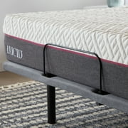 Lucid Advanced Power Adjustable Bed Base with Wireless Remote, USB Ports, Adjustable Head and Foot Incline, Full