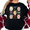 Black-2, variant on Women's Easter Bunny Coffee Cups with Eggs Carrots Daisies Hearts Graphic Casual T Shirt Short Sleeve Round Neck Top Black S-5XL