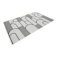 thumbnail image 4 of Unique Loom Outdoor Modern Collection Area Rug - Mod (7' 10" x 10' Rectangle White and Black), 4 of 10