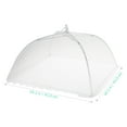 thumbnail image 4 of 6 Pcs Grand Écran en Maille Pop-Up Couverture Alimentaire Tente Parapluie Réutilisable et Pliable Couverture Alimentaire de Pique-Nique Extérieur Filet en Maille, 4 of 8